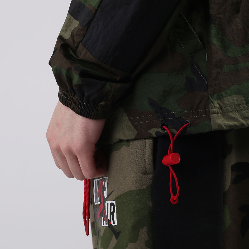 Мужская куртка Jordan Jumpman Classics Camo Windbreaker (CU2030-222)  - цена, описание, фото 6